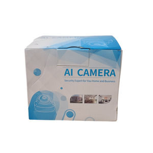 Dome 4MP PoE IP Survaillance AI Camera - HD Infrared/Waterproof - White
